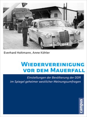 cover image of Wiedervereinigung vor dem Mauerfall